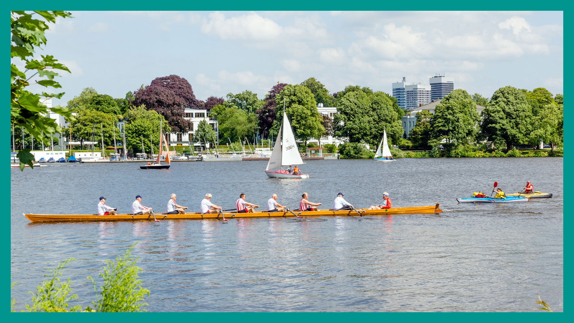 Hamburg ist Active City Hamburg - die Global Active City