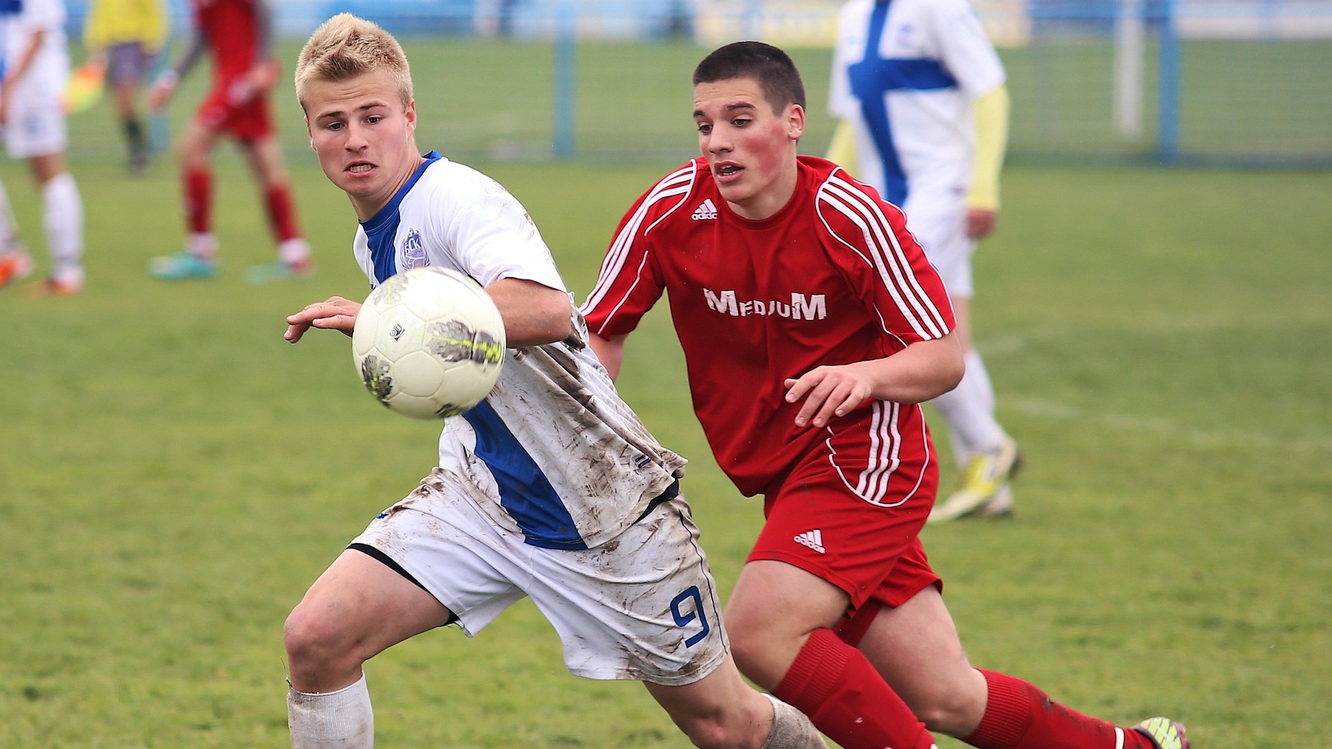 Fußballspieler Ballsportarten